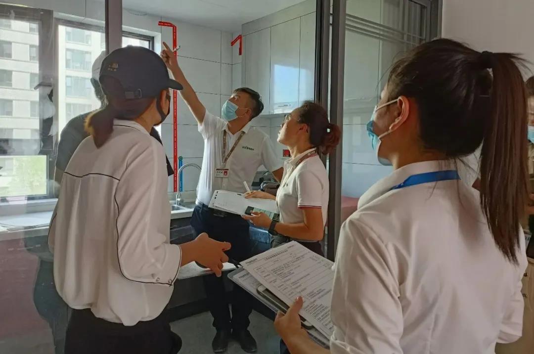 昌禾裝飾【中海悅府】工地聯(lián)檢丨鏡頭紀(jì)實，讓每個工地都禁得住考驗！