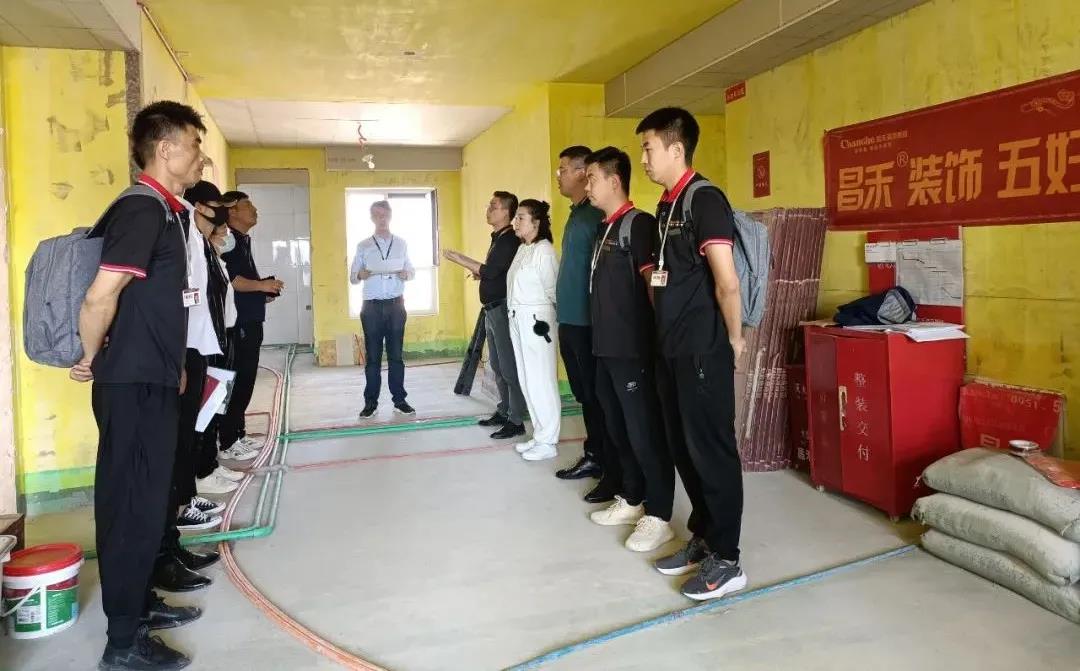 昌禾裝飾【鳳凰華府】工地聯(lián)檢丨鏡頭紀(jì)實，讓每個工地都禁得住考驗！