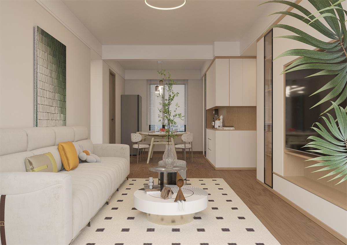 中房西悅府 | 簡約不失高級(jí)，127㎡原木奶油風(fēng)滿是松弛感！