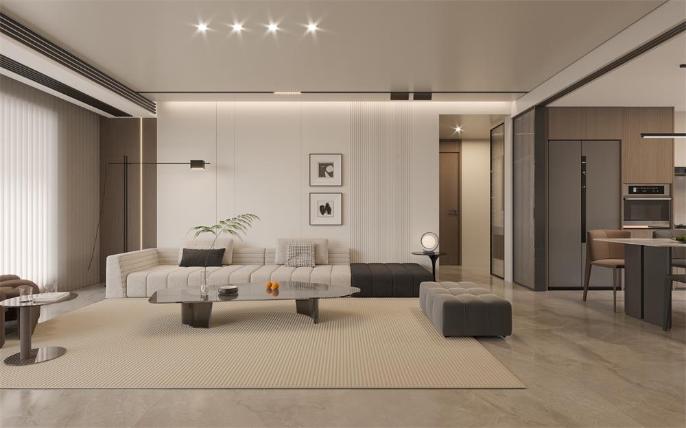 星耀閱海138㎡ | 開(kāi)放式餐廚新玩法！可開(kāi)合式LDK一體化，讓家瞬間大兩倍