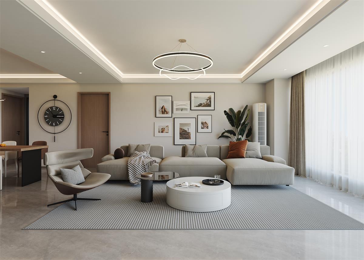 中海華樾 | 萬(wàn)萬(wàn)沒(méi)想到！這個(gè)130㎡簡(jiǎn)約風(fēng)的家，讓幸福感飆升！