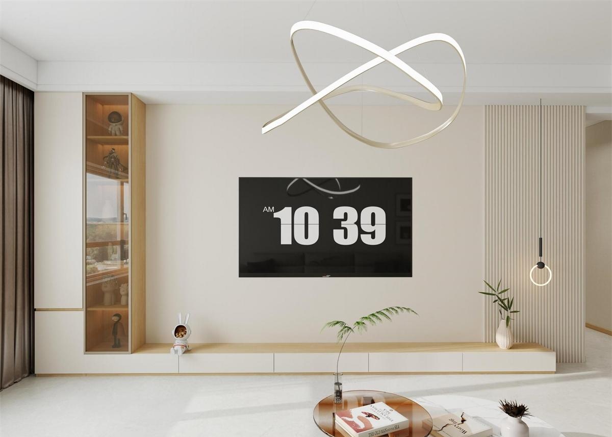 魯銀瀧璽126㎡ | 溫柔感溢出屏幕！『簡約+奶油』看一百遍也不膩