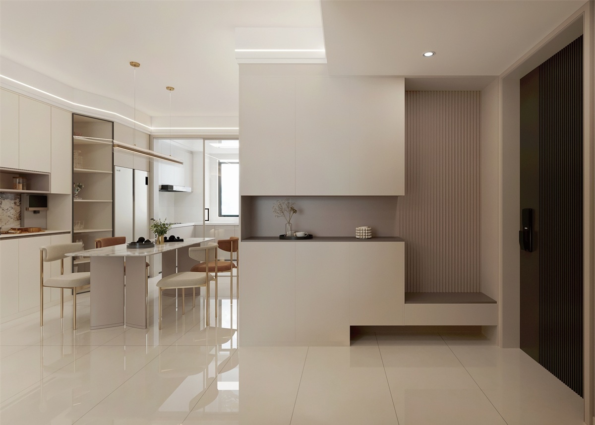 中海河山郡 | 聽勸！裝修少看點(diǎn)網(wǎng)紅設(shè)計(jì)，119㎡簡約風(fēng)小家溫馨又耐看！