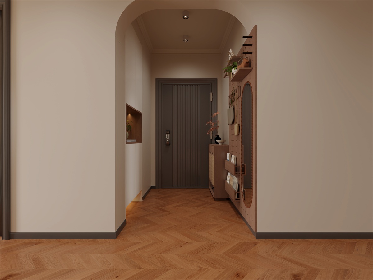 閱海萬家110㎡ | 奇葩戶型爆改中古風(fēng)治愈美家！推門第一眼就驚艷！