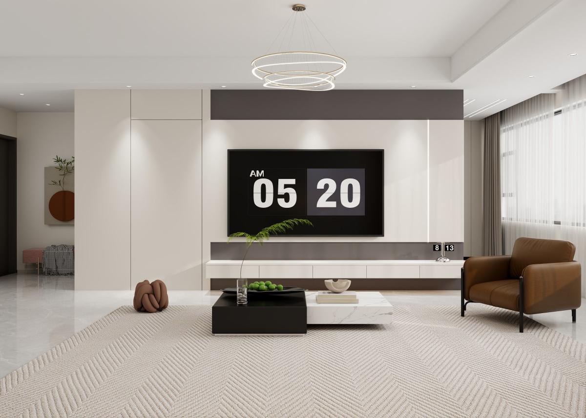 玉庭華府 | 135㎡現(xiàn)代簡約風，給生活做減法，舒適加倍！