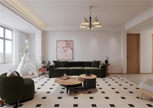 湖畔嘉苑 | 139㎡輕復(fù)古之家，不盲目跟風(fēng)，做生活的主角