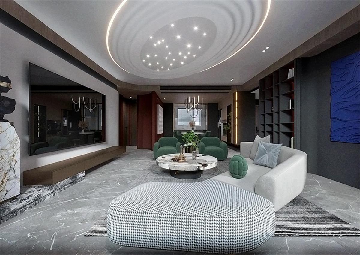 中海九樾143㎡ | 你不敢嘗試的暗黑系混搭風(fēng)，到底有多炫酷？！