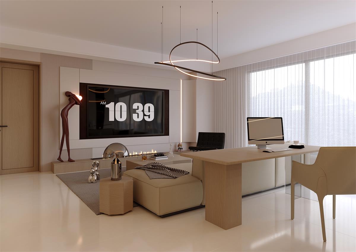 民生北府143㎡ | 奶白+原木打造的極簡主義家，不是豪宅但很好宅~