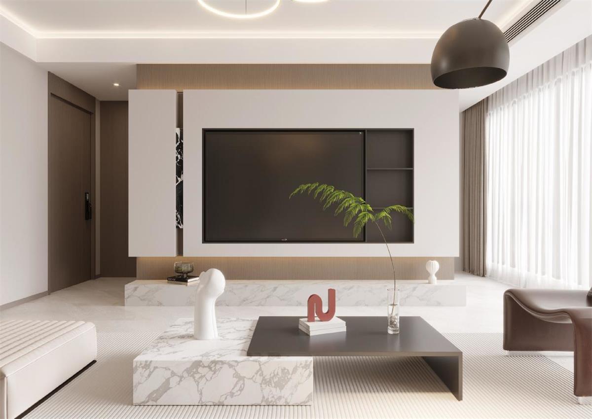 萬(wàn)科錦曜143㎡ | 中性色調(diào)的自然風(fēng)之家，慢生活的氛圍徹底治愈我了！