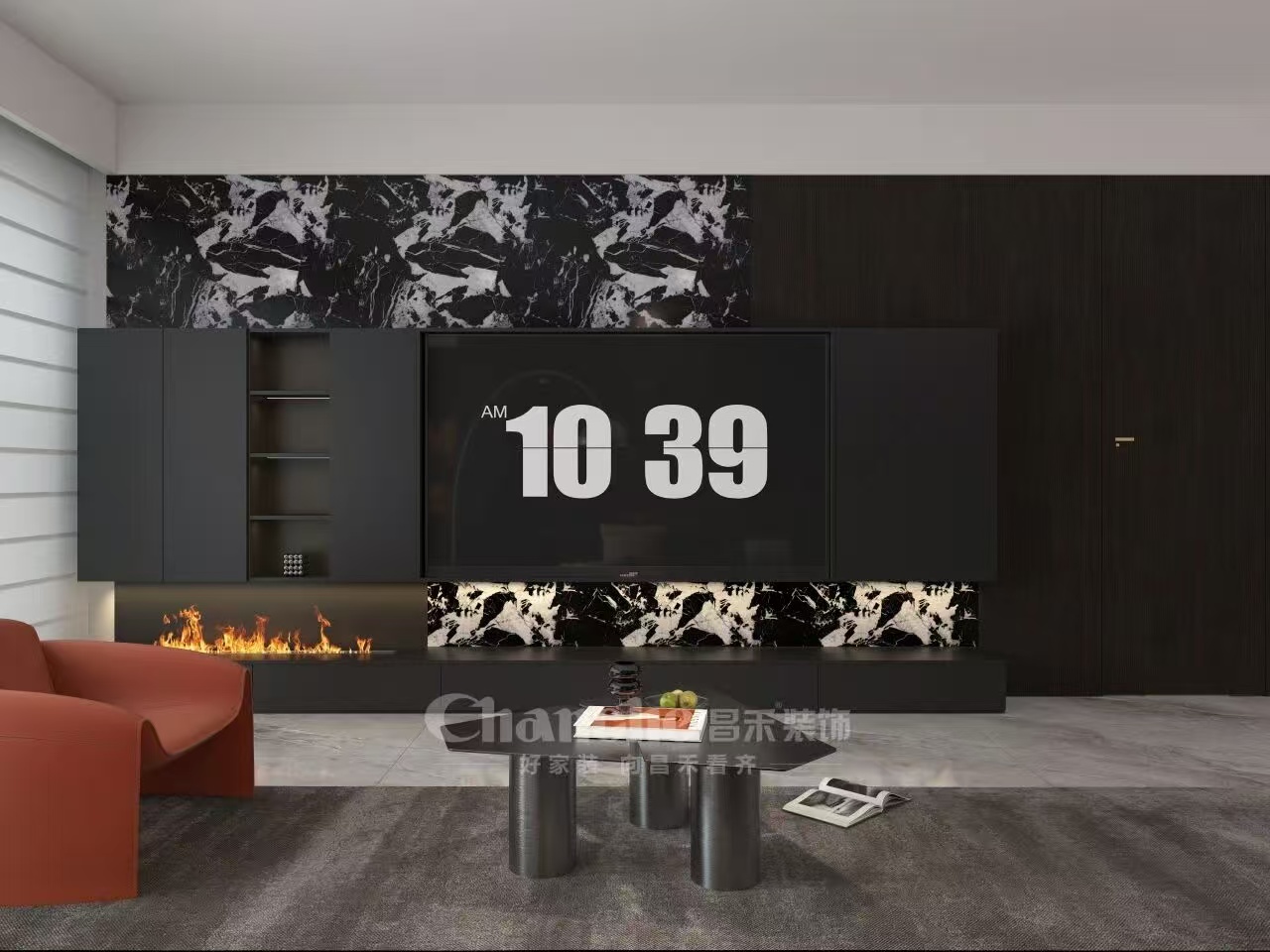 萬(wàn)科錦曜129㎡ | 當(dāng)初全家都反對(duì)的黑色系極簡(jiǎn)風(fēng)，幸好我堅(jiān)持到底！