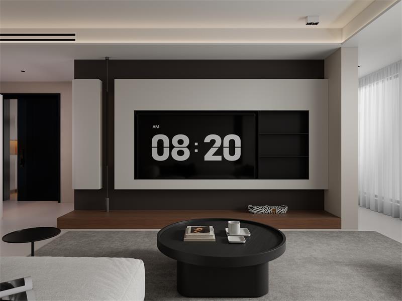 北郡府136㎡ | 不跟風(fēng)、不網(wǎng)紅，這個(gè)高智感的意式極簡(jiǎn)家，百看不厭！