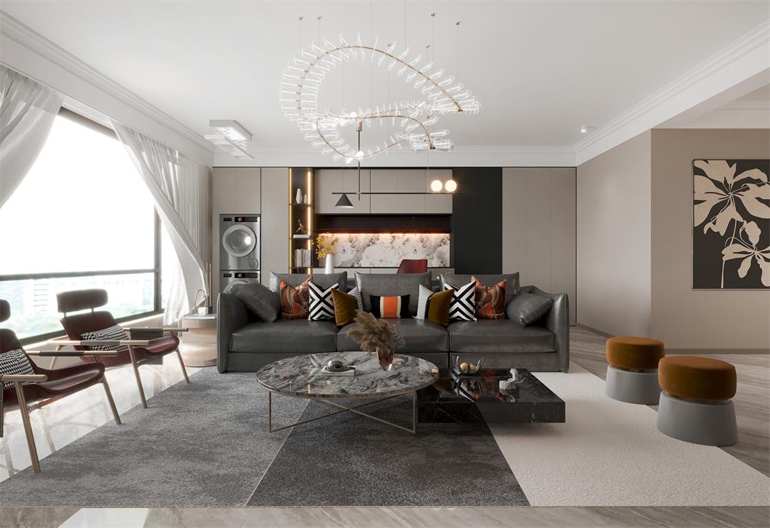 民生北府133㎡ | 沒跟風(fēng)！自己做主裝了現(xiàn)代風(fēng)的家，實(shí)用又耐看！