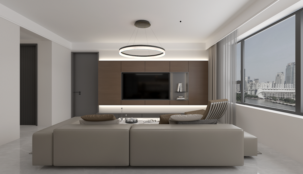 金宇鳳語庭105㎡ | 花小錢辦大事！小戶型+簡約黑白灰著實(shí)驚艷