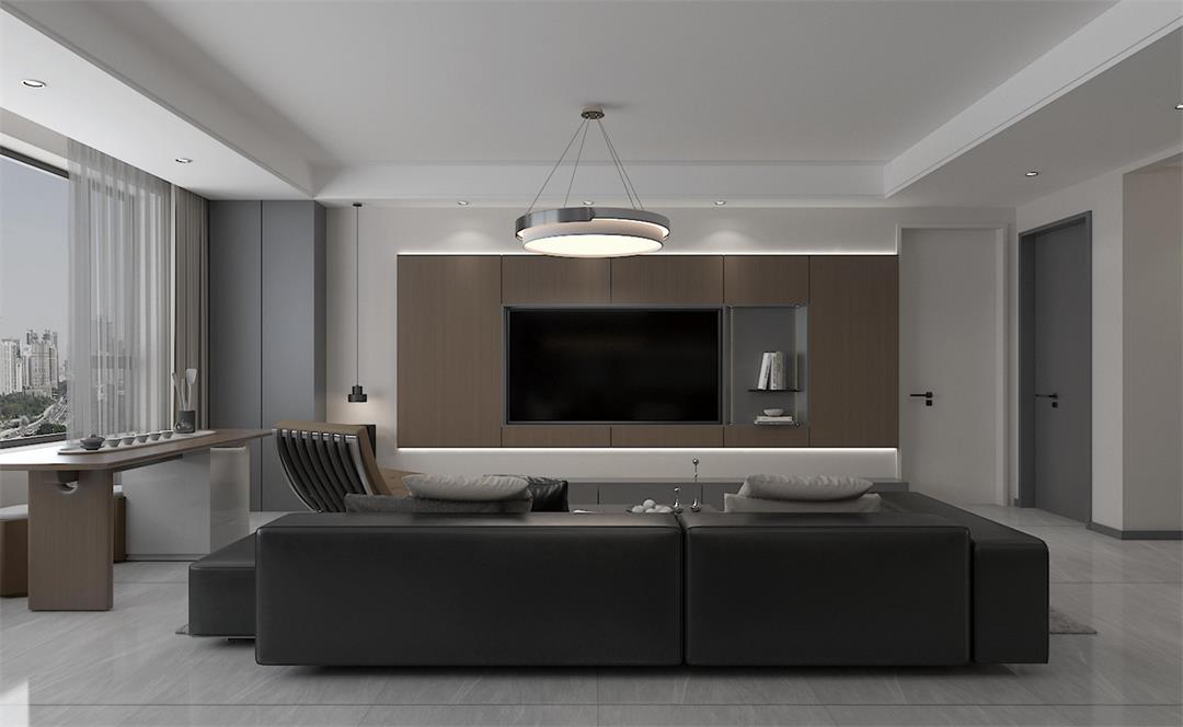 閱麓和院128㎡ | 極簡黑白灰的家，高級卻不高冷！