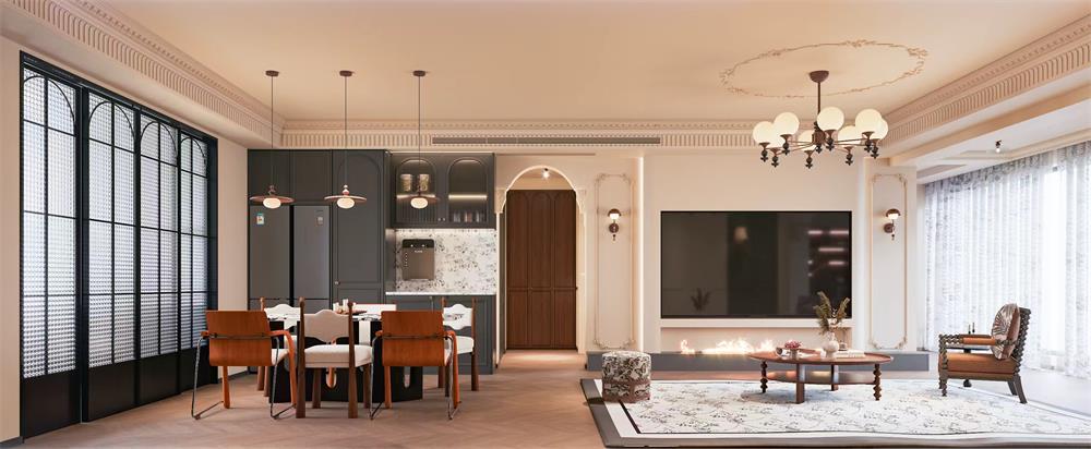 中梁印168㎡ | 絕美法式復(fù)古風！二人一貓裝滿日常的松弛與浪漫~