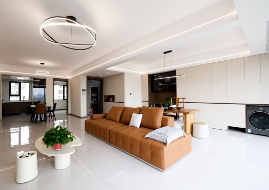 實(shí)景首發(fā) | 不做網(wǎng)紅造型！這套133㎡簡(jiǎn)約風(fēng)的家，治愈往后余生~